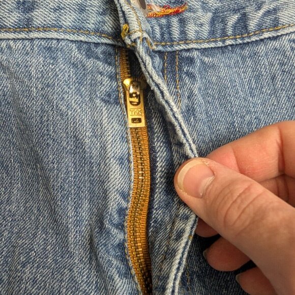 Cinch Black Label Jeans Mens 38x32 Blue Denim Light Wash Western Cowboy Loose - Picture 9 of 15